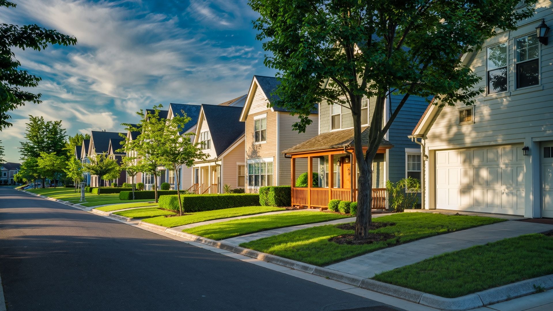 Real estate contract and model home on desk